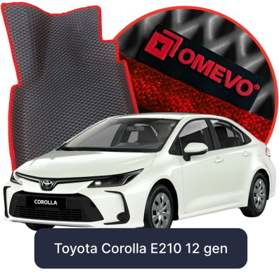 OMEVO 5D Pro EVA Mats for Toyota Corolla E210 12 gen Sedan (2018-2025)