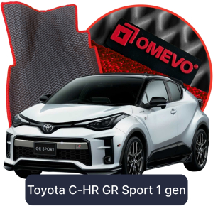 OMEVO 5D Pro EVA Mats for Toyota C-HR GR Sport 1 gen SUV (2016-2023)