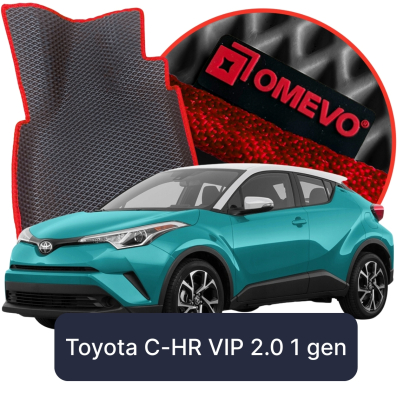 OMEVO 5D Pro EVA Mats for Toyota C-HR VIP 2.0 1 gen SUV (2016-2023)
