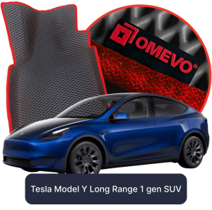 OMEVO 5D Pro EVA Mats for Tesla Model Y Long Range 1 gen SUV (2020-2025)