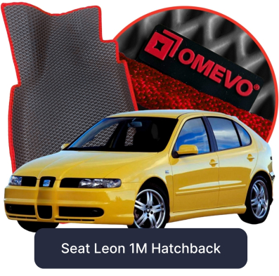 EVA Car Mats OMEVO for Seat Leon 1M 1st Gen Hatchback 5 doors (1998-2006)