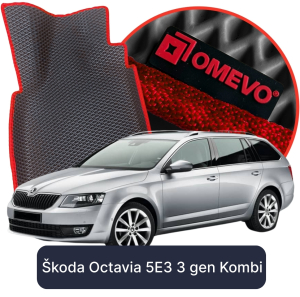 OMEVO 5D Pro EVA Mats for Škoda Octavia 5E3 3 gen Station Wagon (2013-2020)