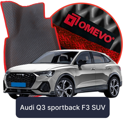 OMEVO 5D Pro EVA Mats for Audi Q3 sportback F3 2 gen SUV (2018-2025)