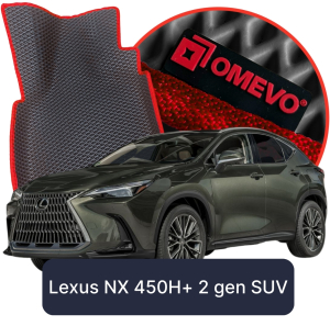 OMEVO 5D Pro EVA Mats for Lexus NX 450H+ 2 gen SUV (2021-2025)