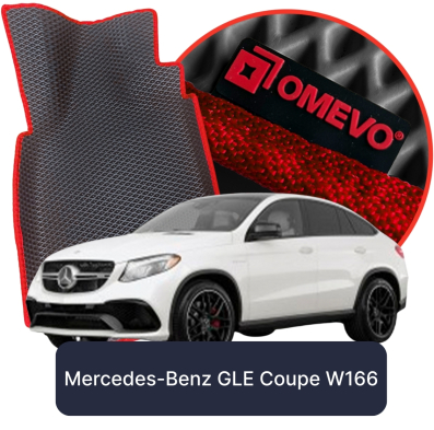 OMEVO 5D Pro EVA Mats for Mercedes-Benz GLE Coupe W166 1 gen SUV (2015-2019)