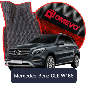 OMEVO 5D Pro EVA Mats for Mercedes-Benz GLE W166 1 gen SUV (2015-2019)