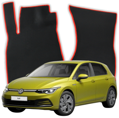 EVA OMEVO car mats for Volkswagen Golf Life Plus MK8 8 gen Hatchback 5 doors (2019-2025)
