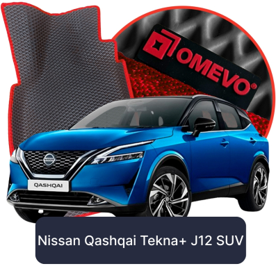 OMEVO 5D Pro EVA Mats for Nissan Qashqai Tekna+ J12 3 gen SUV (2021-2025)