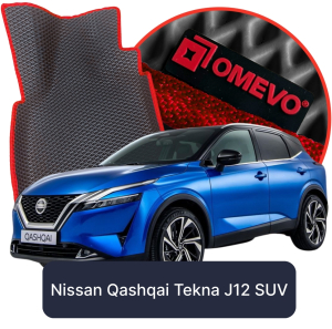OMEVO 5D Pro EVA Mats for Nissan Qashqai Tekna J12 SUV (2021-2025)