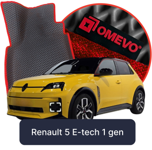 OMEVO 5D Pro EVA Mats for Renault 5 E-tech 1 gen Hatchback 5 doors (2024-2025)