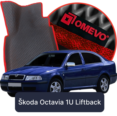 OMEVO 5D Pro EVA Mats for Škoda Octavia 1U 1 gen Liftback (1996-2011)