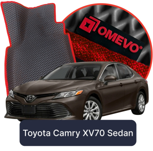 OMEVO 5D Pro EVA Mats for Toyota Camry XV70 8 gen Sedan (2017-2024)
