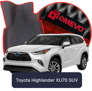 OMEVO 5D Pro EVA Mats for Toyota Highlander XU70 4 gen SUV (2019-2025)