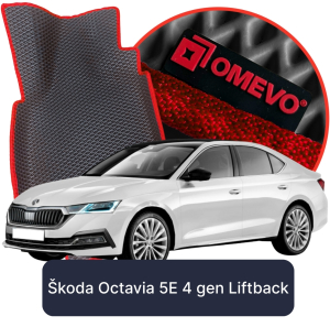 OMEVO 5D Pro EVA Mats for Škoda Octavia 5E 4 gen Liftback (2019-2025)