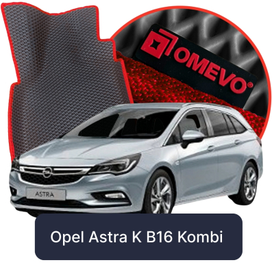 EVA Car Mats OMEVO for Opel Astra K B16 5 gen Estate (2015–2021)
