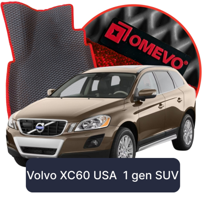 EVA Car Mats OMEVO for Volvo XC60 USA 1 gen SUV (2008–2017)