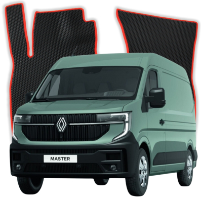EVA car mats OMEVO for Renault Master 3-seater 4gen Van (2024-2025)