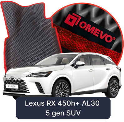 OMEVO EVA car mats for Lexus RX 450h+ AL30 5 gen SUV (2022-2025)