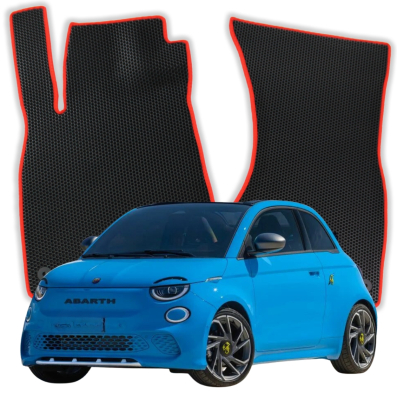 EVA car mats OMEVO for Abarth 500e 2 gen Cabrio 2 doors (2023-2025)