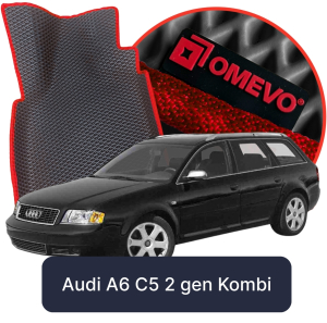 OMEVO 5D Pro EVA Mats for Audi A6 C5 2 gen Station Wagon (1997-2004)
