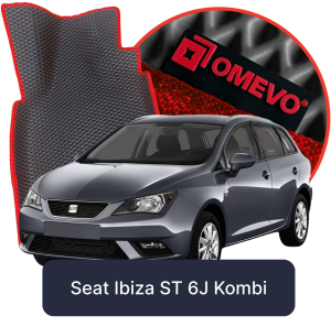 OMEVO 5D Pro EVA Mats for Seat Ibiza ST 6J 4 gen Station Wagon 5 doors (2008-2017)