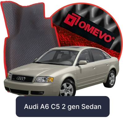 EVA Car Mats OMEVO for Audi A6 C5 2 gen Sedan (1997–2004)