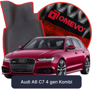 OMEVO 5D Pro EVA Mats for Audi A6 C7 4 gen Station Wagon (2011-2018)