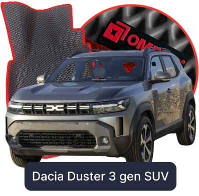 EVA car mats OMEVO for Dacia Duster 3rd gen SUV (2024-2025)