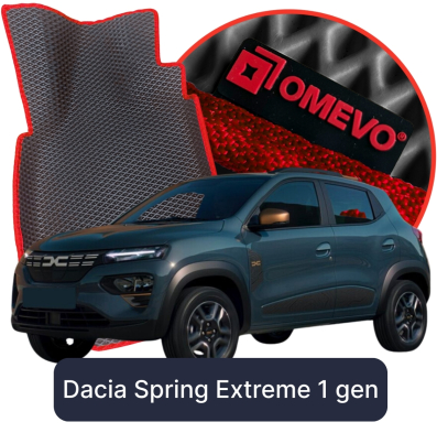 OMEVO EVA car mats for Dacia Spring Extreme 1 gen Hatchback 5 doors (2021-2025)