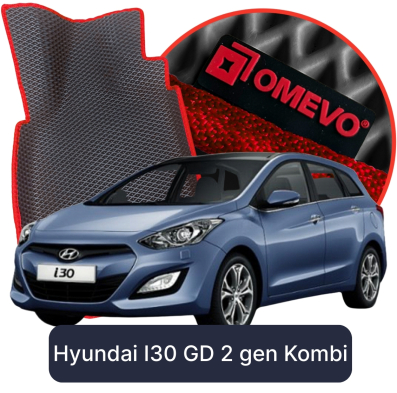 EVA car mats OMEVO for Hyundai I30 GD 2nd gen Kombi (2011-2017)