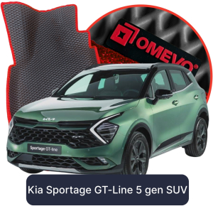 OMEVO 5D Pro EVA Mats for Kia Sportage GT-Line 5 gen SUV (2021-2025)