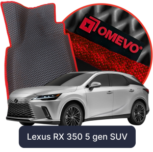 OMEVO 5D Pro EVA Mats for Lexus RX 350 5 gen SUV (2022-2025)