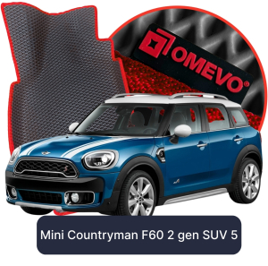 OMEVO 5D Pro EVA Mats for Mini Countryman F60 2 gen SUV 5 doors (2017-2023)