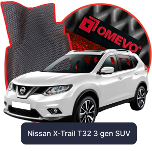 OMEVO 5D Pro EVA Mats for Nissan X-Trail T32 3 gen SUV (2013-2021)