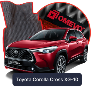 OMEVO 5D Pro EVA Mats for Toyota Corolla Cross XG-10 1 gen SUV (2020-2025)