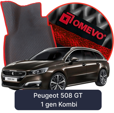 EVA Car Mats OMEVO for Peugeot 508 GT 1 gen Wagon (2010–2019)