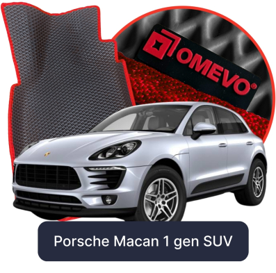 OMEVO EVA car mats for Porsche Macan 1 gen SUV (2013-2024)