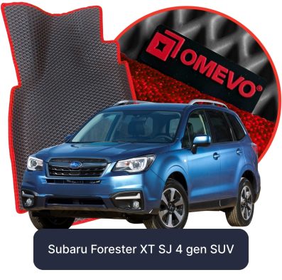 OMEVO 5D Pro EVA Mats for Subaru Forester XT SJ 4 gen SUV (2012-2018)