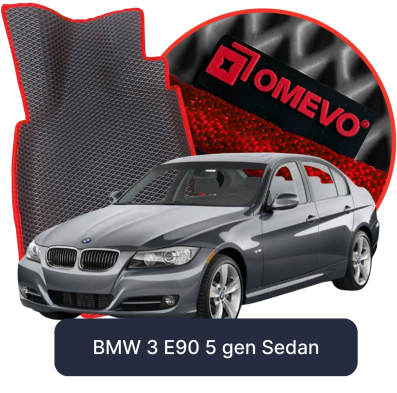 EVA car mats OMEVO for BMW 3 E90 5 gen Sedan (2004-2012)