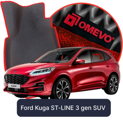 OMEVO EVA car mats for Ford Kuga ST-LINE 3 gen SUV (2019-2025)