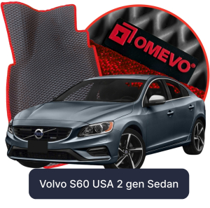 OMEVO 5D Pro EVA Mats for Volvo S60 USA 2 gen Sedan (2010-2018)
