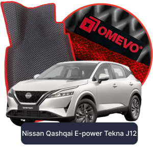 OMEVO 5D Pro EVA Mats for Nissan Qashqai E-power Tekna J12 3 gen SUV (2021-2025)