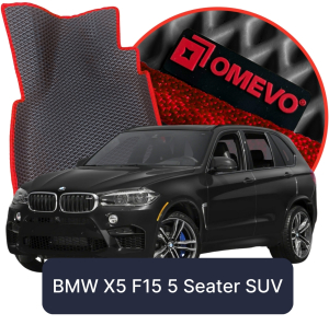 OMEVO 5D Pro EVA Mats for BMW X5 5-seater F15 3 gen SUV (2013-2018)
