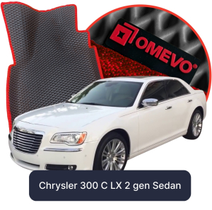 OMEVO 5D Pro EVA Mats for Chrysler 300 C LX 2 gen Sedan (2015-2023)
