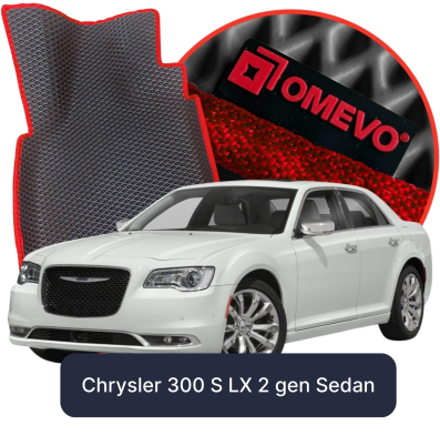 EVA car mats OMEVO for Chrysler 300 S LX 2 gen Sedan (2015-2023)