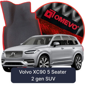 OMEVO 5D Pro EVA Mats for Volvo XC90 5-seater 2 gen SUV (2015-2025)