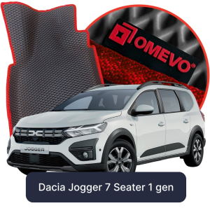 OMEVO 5D Pro EVA Mats for Dacia Jogger 7-seater 1 gen SUV (2021-2025)