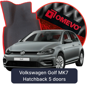 OMEVO 5D Pro EVA Mats for Volkswagen Golf MK7 7 gen Hatchback 5 doors (2012-2020)