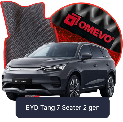 OMEVO EVA car mats for BYD Tang 7-seater 2 gen SUV (2018-2025)