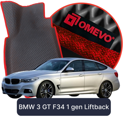 EVA car mats OMEVO for BMW 3 GT F34 1 gen Liftback (2013-2021)